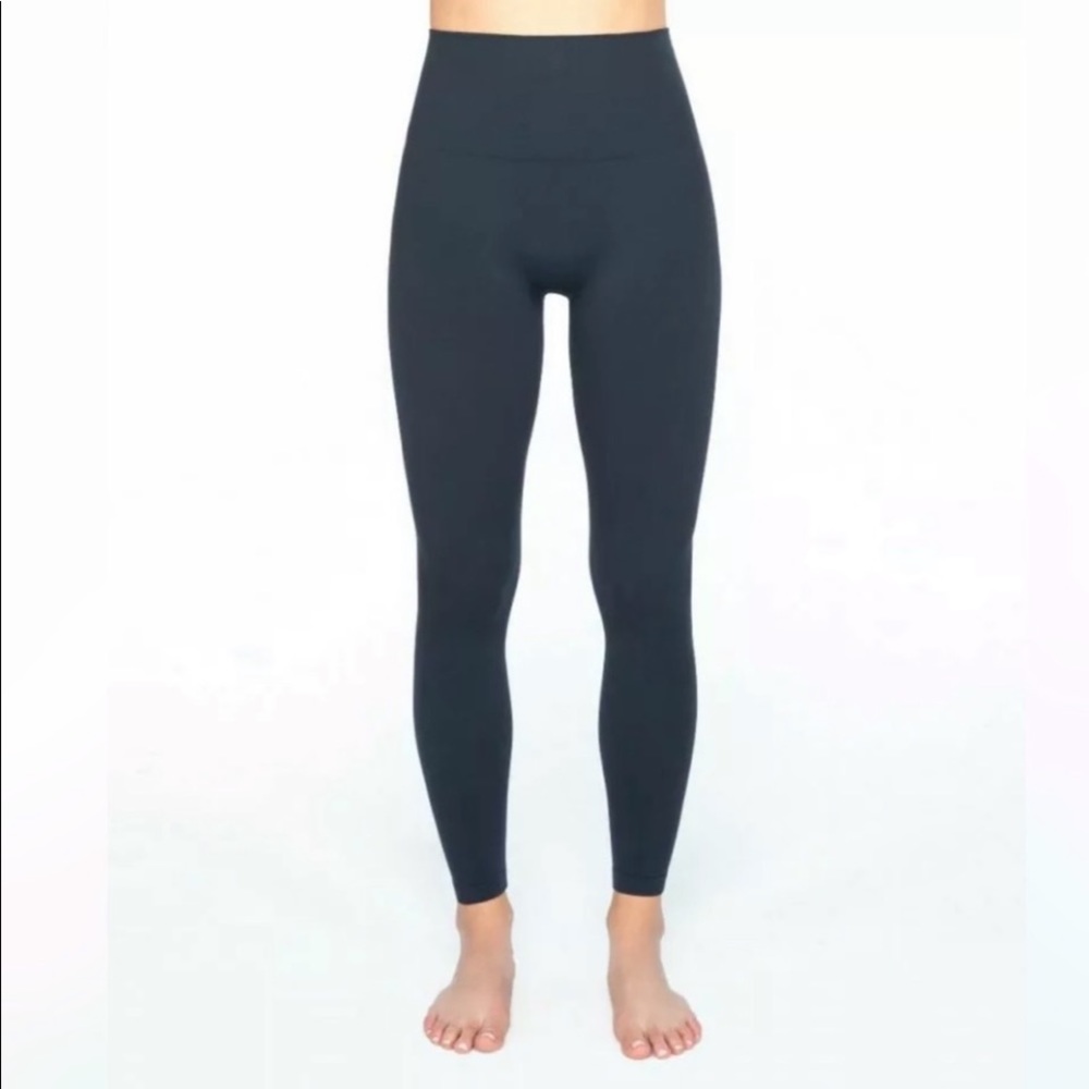 Spanx Look at me Now Navy Leggings Size XL.